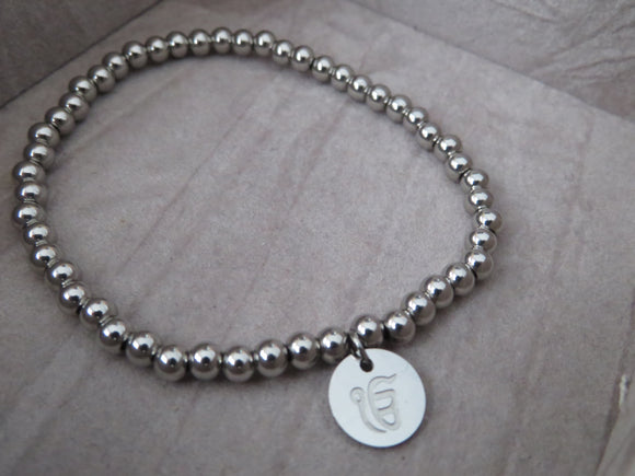 Ek Onkar Charm Bracelet - Silver