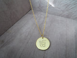 Ek Onkar Pendant Necklace - Gold