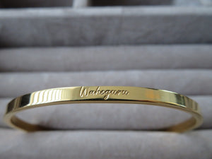 Waheguru Cuff Bracelet